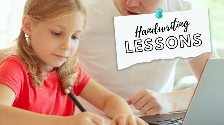 image for 6 to 10 years handwriting lessons