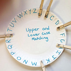 hyper mobility image 3 Peg and alphabet plate game image