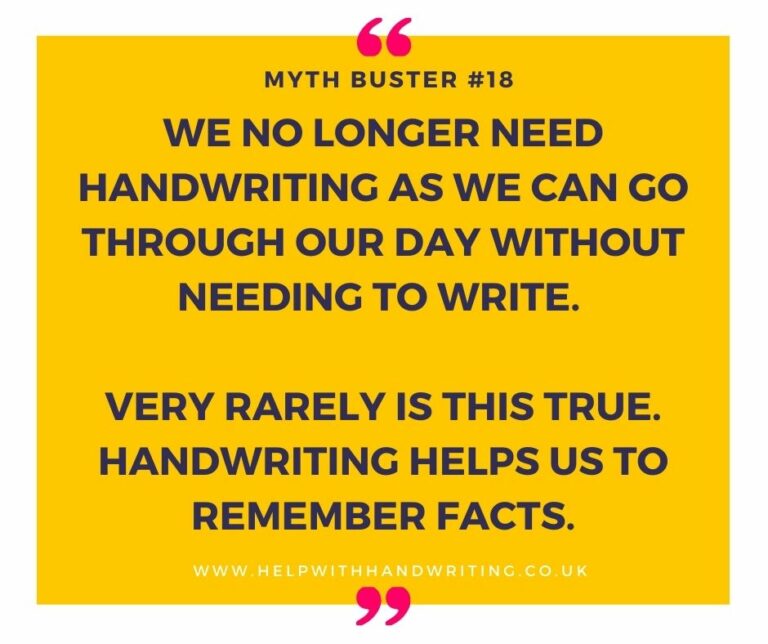 Image 18 Handwriting Myth Buster