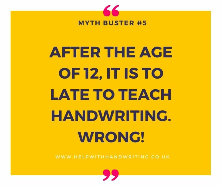 Image 5 Handwriting Myth Buster