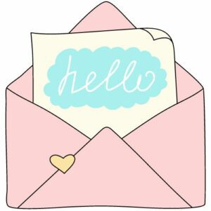 blog on online lessons hello letter image