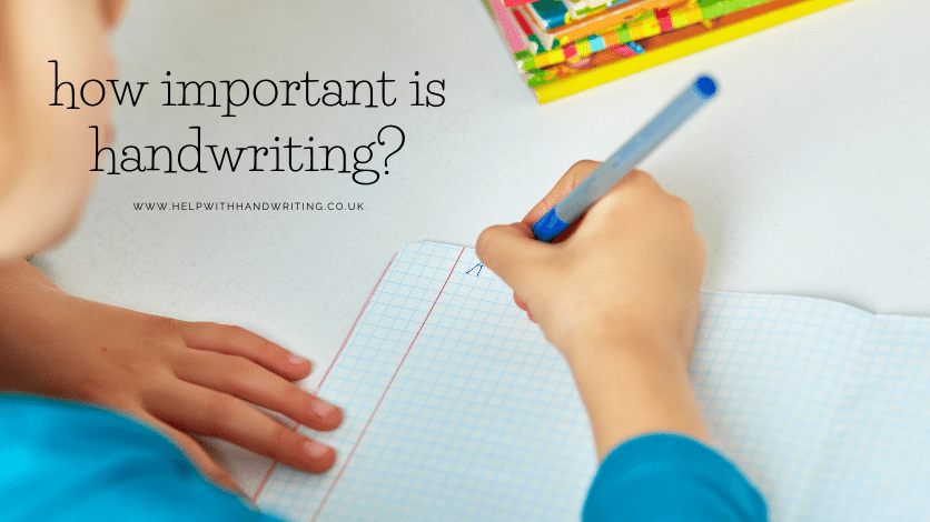 blog image how important is handwriting?