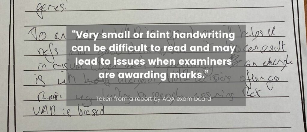 66 day teenage handwriting programme Handwriting exam quote