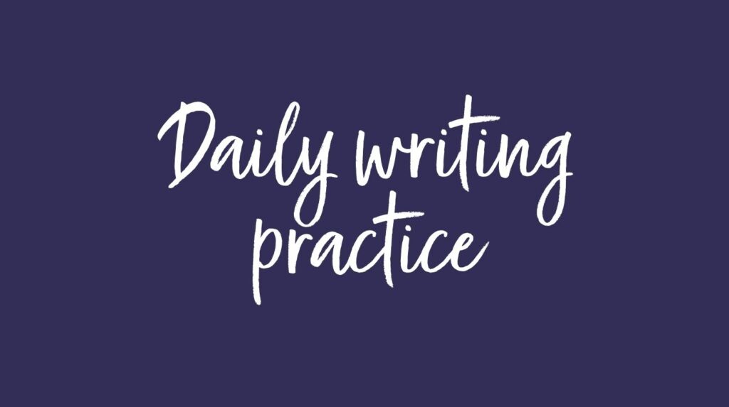 for handwriting courses for under 10's page daily writing practice