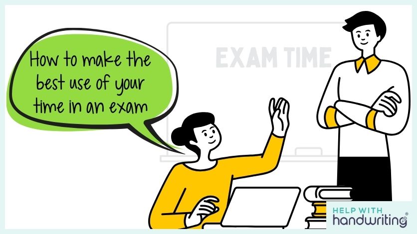 exam time management blog header image