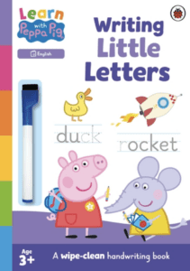 Peppa Pig book front cover Little Letters