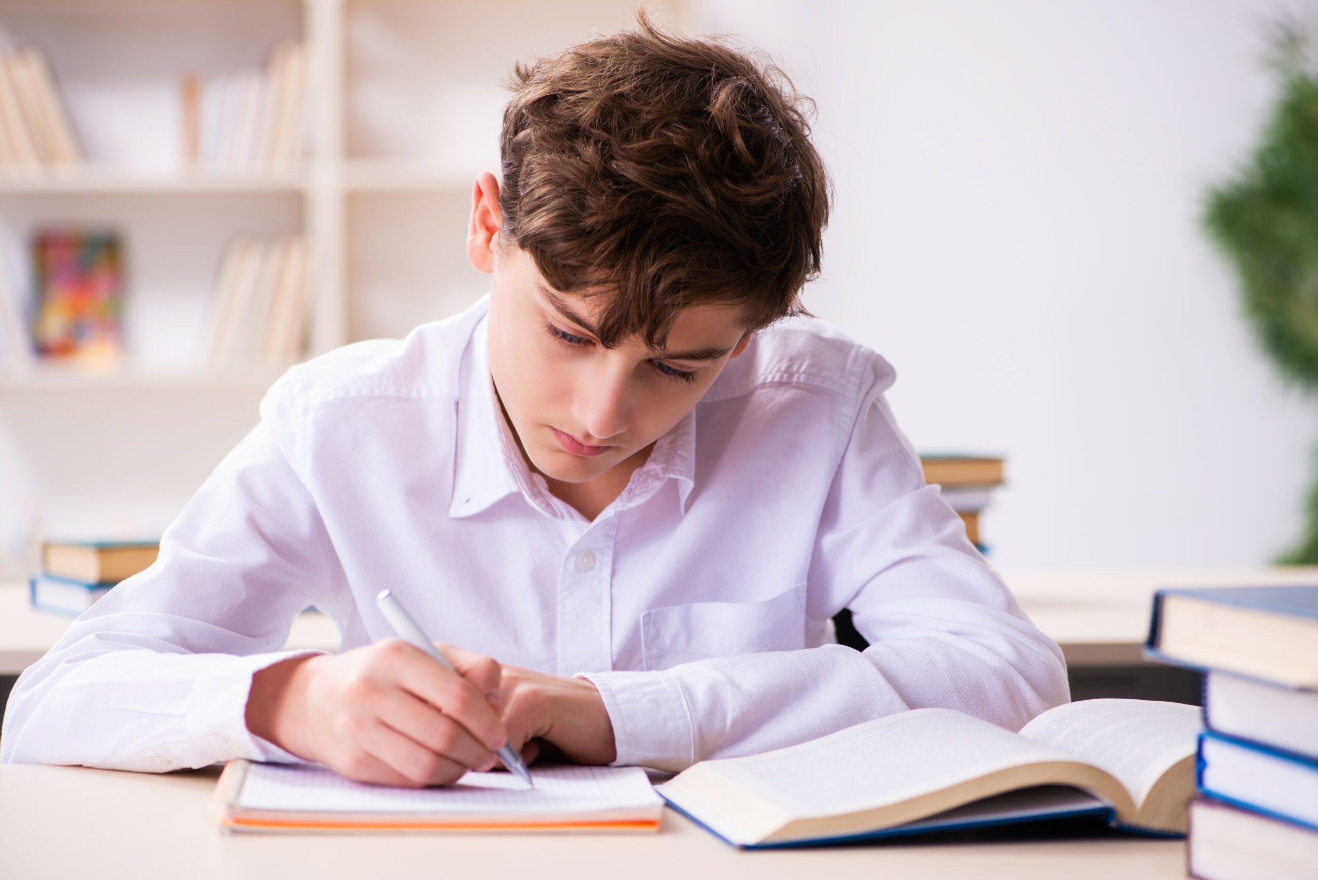 schoolboy image for handwriting practice club