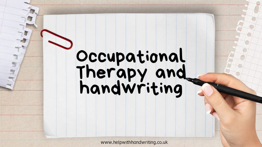 blog image fro occupational therapy and handwriting