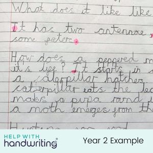 Example 1 of Year 2 writing