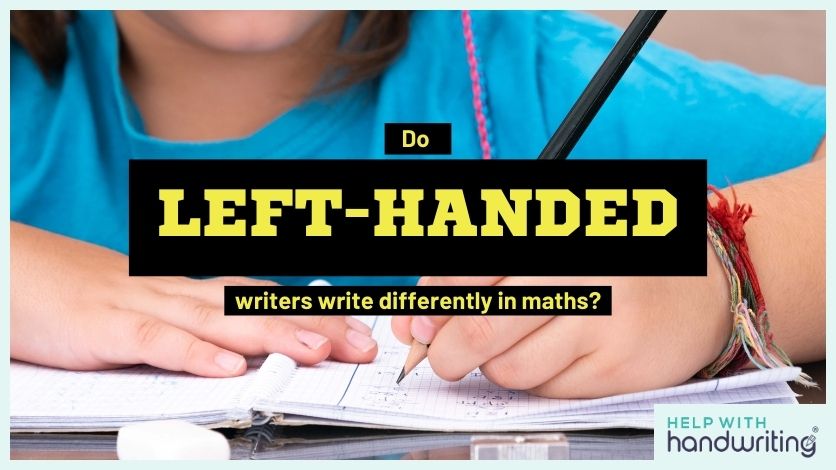 blog image for Do left handed writers write differently