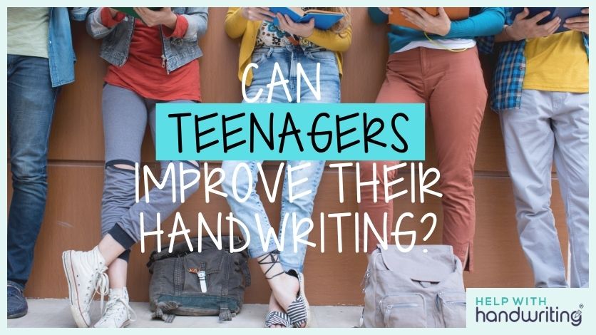 blog header image can teenagers improve their handwriting