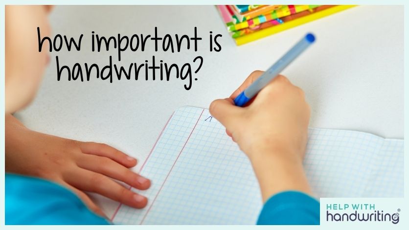 blog header image how important is handwriting?