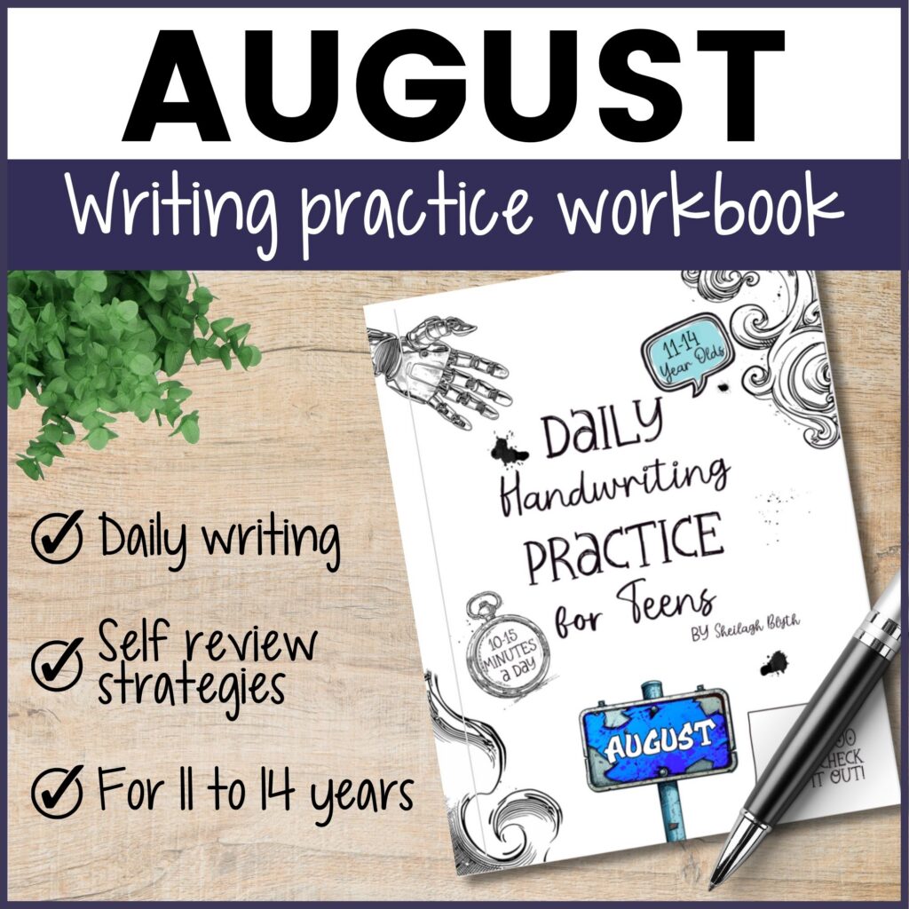 Cover image for August workbook