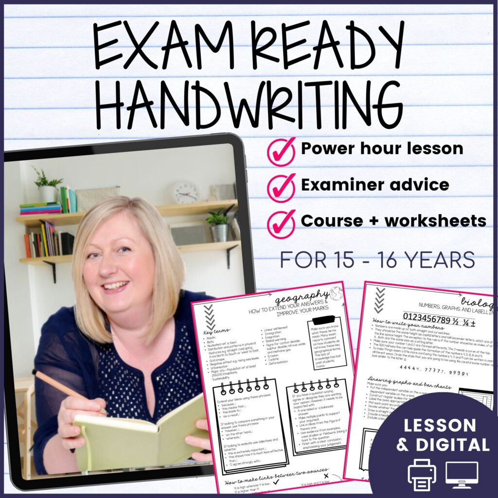 Cover image for Exam Ready Handwriting