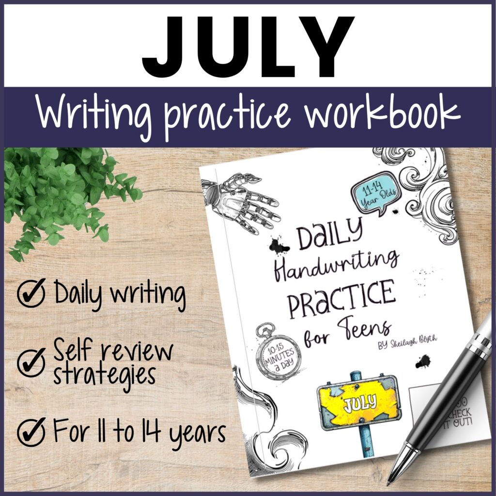 Cover image for July workbook