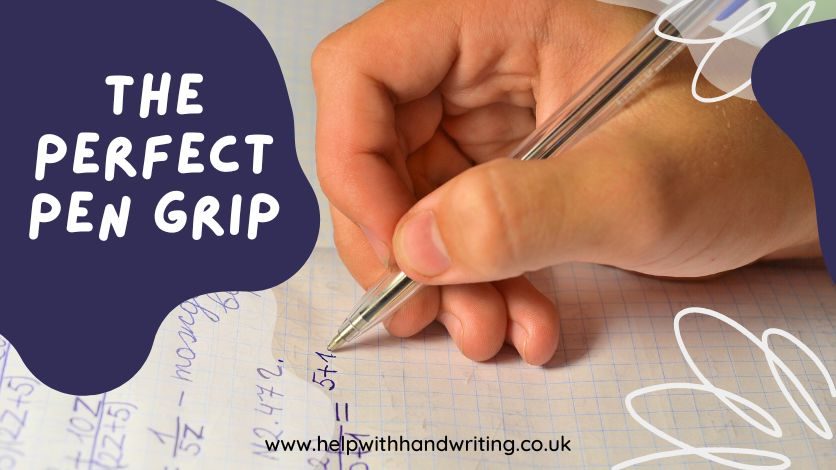 The perfect pen grip - blog image