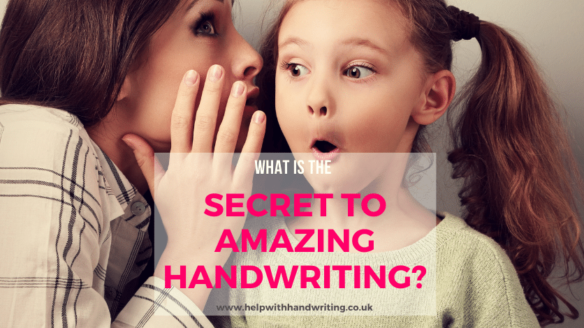 blogimage secret of amazing handwriting